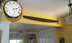 Decorative British Columbia Logging Saw